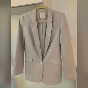 Joie beige linen blazer